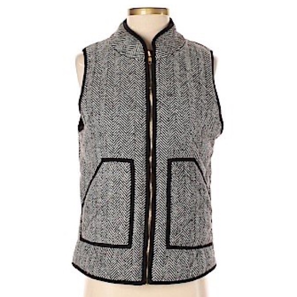 HERRINGBONE VEST - Picture 5 of 13